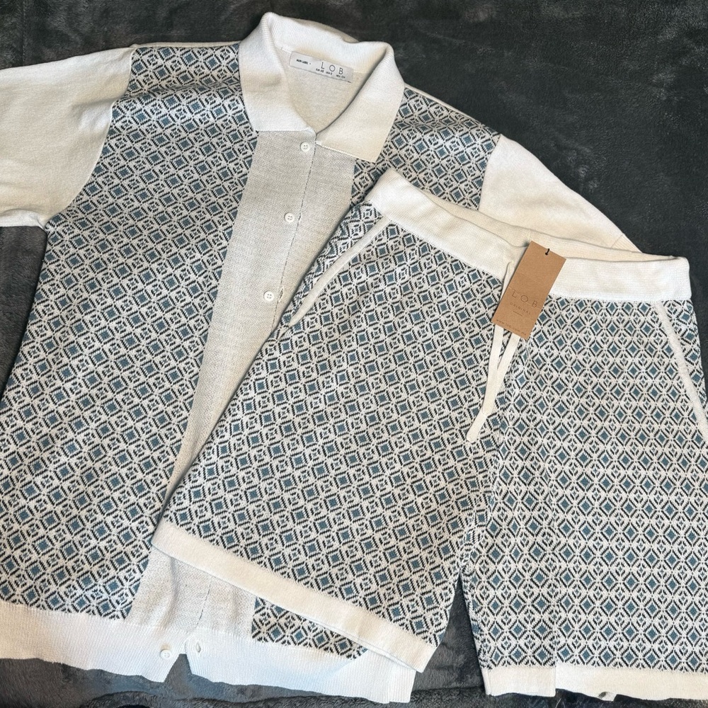 Mens Summer 2 Piece Set